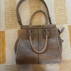 Givenchy Brown Leather Satchel - 2011
